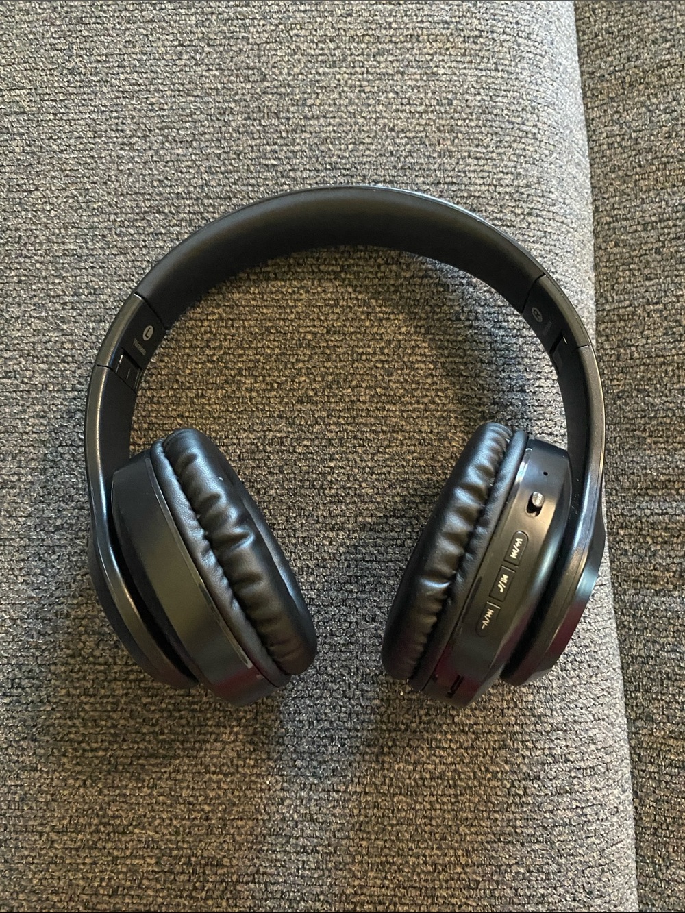 Stgaubron Bluetooth led wireless headphone black